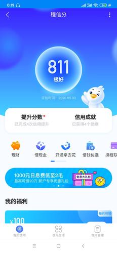 携程程信分有什么用？信程项目贷-图1