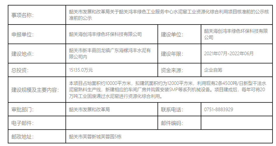 哪些项目属于核准项目？水泥项目核准报告-图2