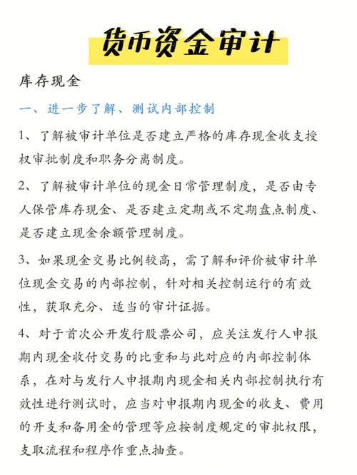 如何对现金和银行存款进行审计？现金项目审计方案-图3