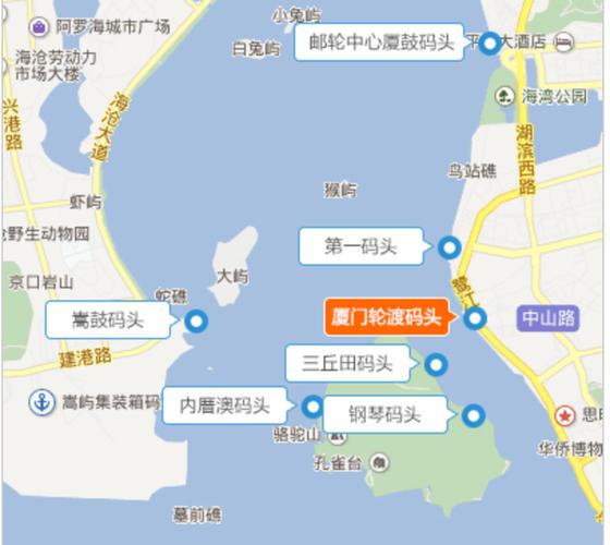 厦门动车站离邮轮中心码头有多远？厦门港务大厦项目-图1