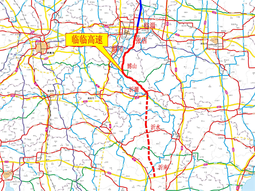 临淄高速二期什么时候开工？现场调度 拟建项目-图2