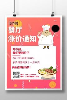 饭店涨价通知书怎么写？餐饮项目涨价通知-图1