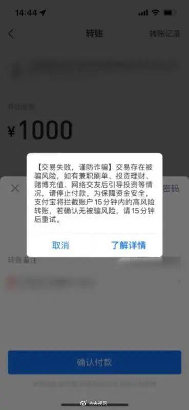 支付宝账户安全通知,禁止14天转账和交易收款。这种情况怎么避免？避免项目投资风险-图1