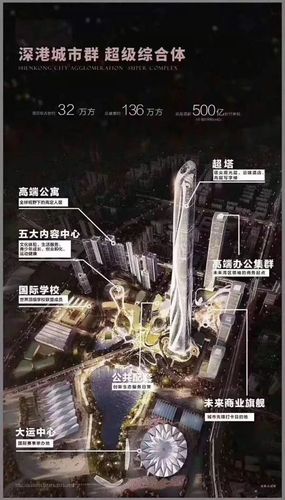 深圳世茂深港国际中心有多少层？世茂龙岗项目-图3