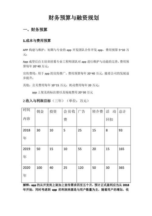 融资预算方案怎么写？融资项目财务规划-图2