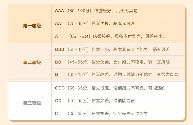 信用评级等级aa+什么意思？项目评级AA以上-图1