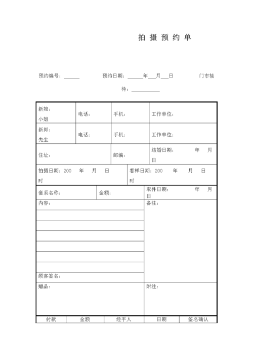 预约单怎么填写？项目预约情况说明-图1