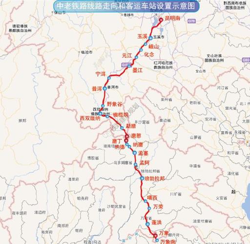 老挝有铁路吗？中国老挝铁路项目-图2