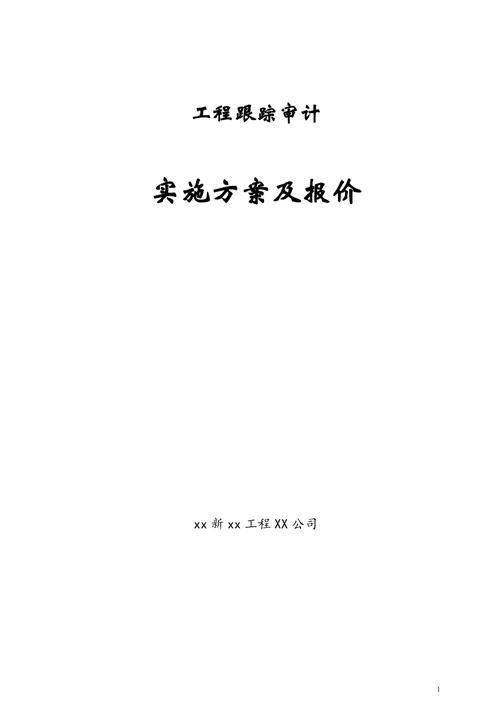 工程跟踪审计方案怎么写？软件项目审计方案-图1