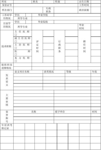 医院医疗技术临床应用档案管理的内容？临床项目跟进表-图1