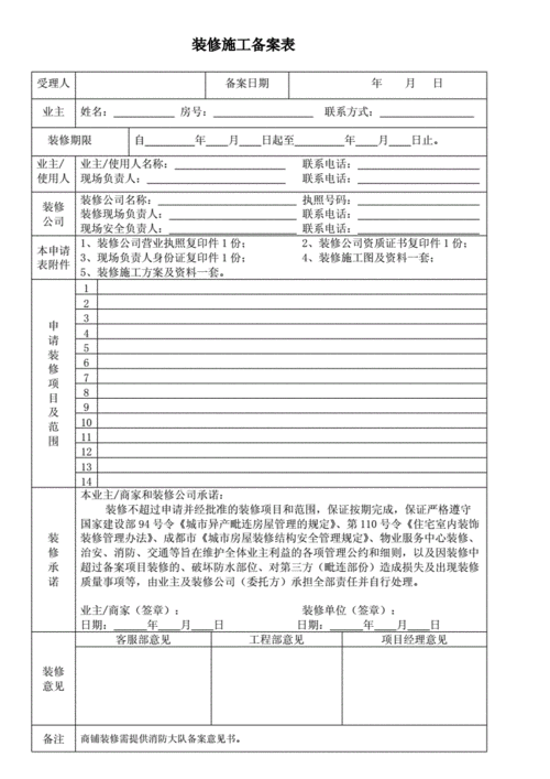 施工备案表是什么意思？项目客户备案表-图3