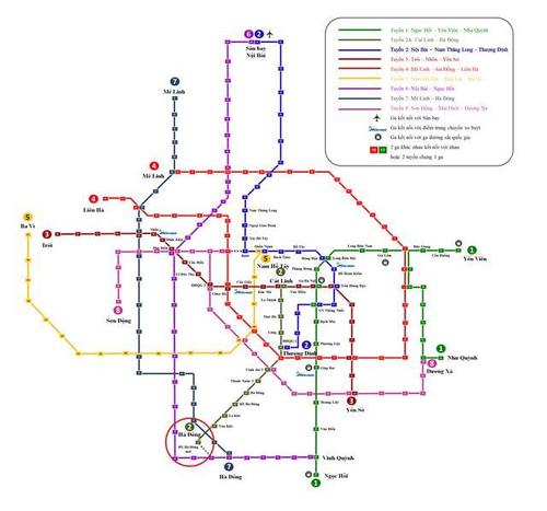 河内市有地铁吗？越南地铁项目信息-图3