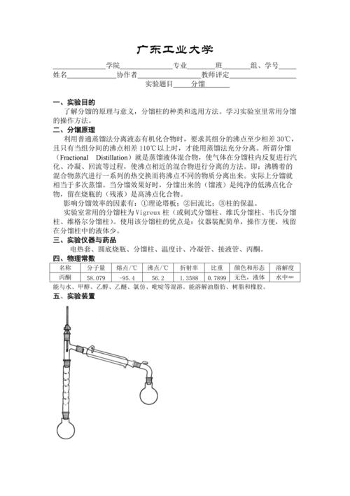 蒸馏和分馏实验现象？项目人员分流报告-图1