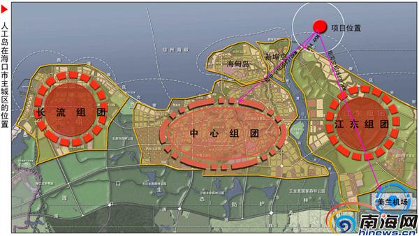 海口市如意岛具体位置在哪里？如意岛旅游项目-图1