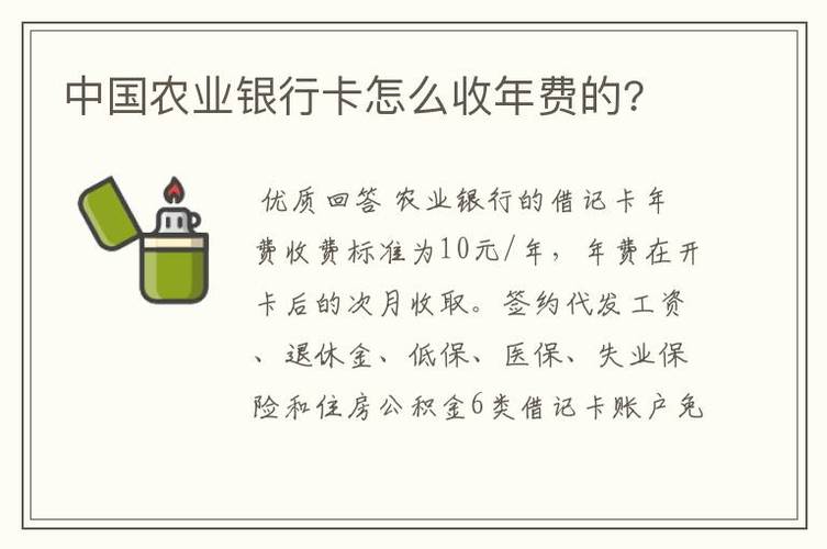 农行的卡一年多少管理费？农行借记卡收费项目-图2