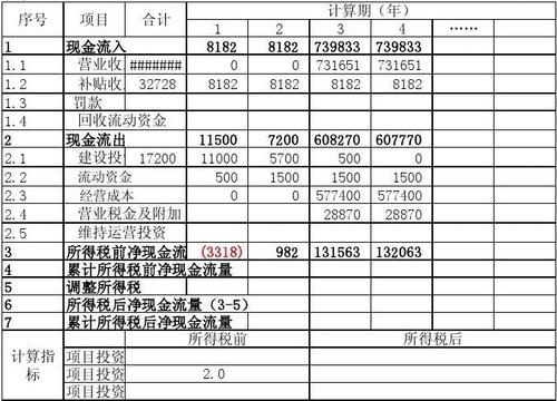 简述项目现金流的概念及现金流量的几种表达方式？项目  现金流-图2